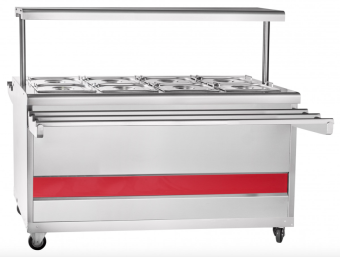 Мармит вторых блюд Abat ЭМК-70ПМ-01 (нерж) (210000000458) в ШефСтор (chefstore.ru)